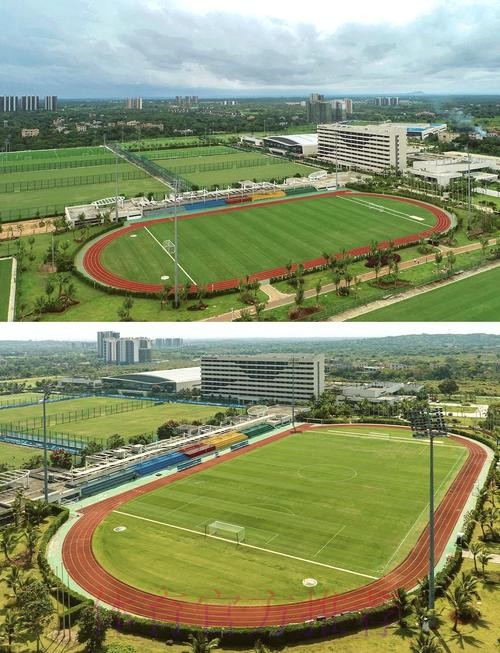 中国足球(南方)训练基地建成使用 中国足球(南方)训练基地建成使用